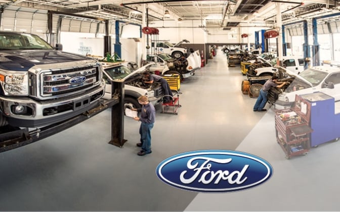 Ford Service Department