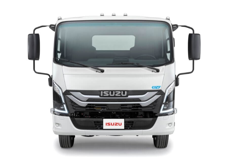 Front of Isuzu NRR EV Cab