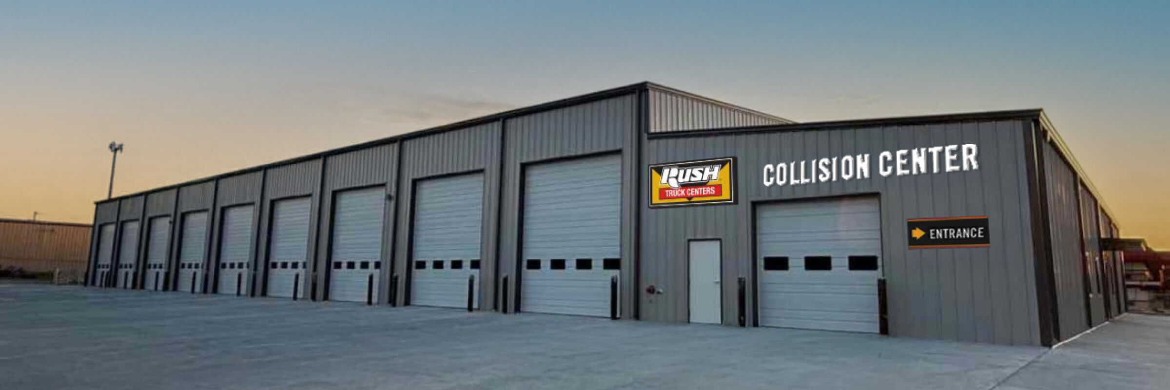 Rush Truck Centers – Tulsa Collision Center Exterior