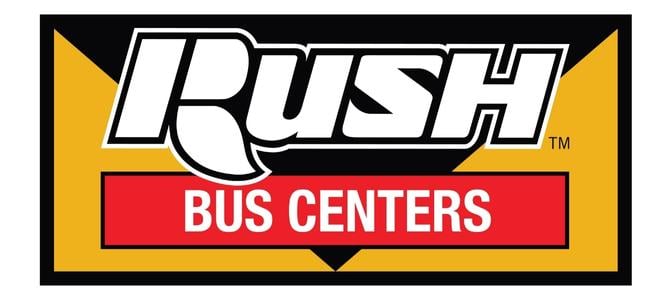 Rush Bus Centers logo