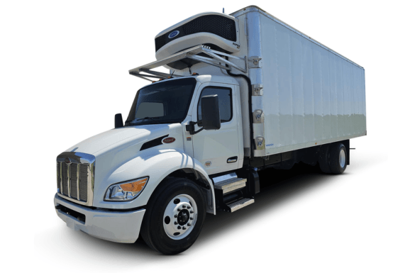 Peterbilt Model 536 w/ 26' Wabash Refrigerated Van Body – Carrier S7