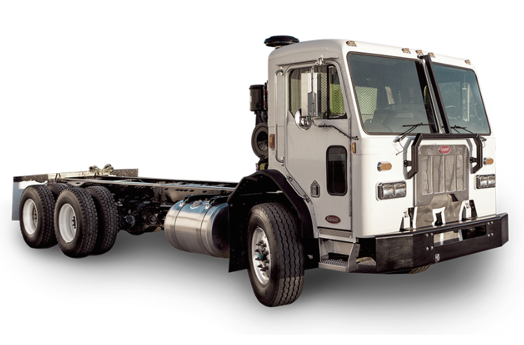 Unmounted Peterbilt Refuse Truck Chassis