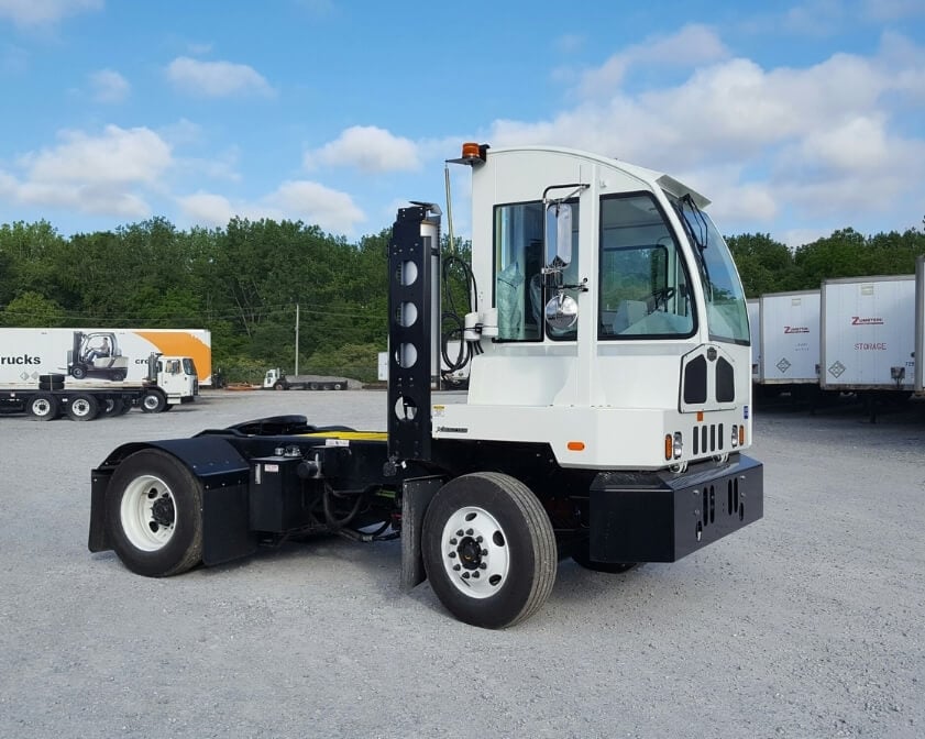 Side view of ACTT terminal tractor
