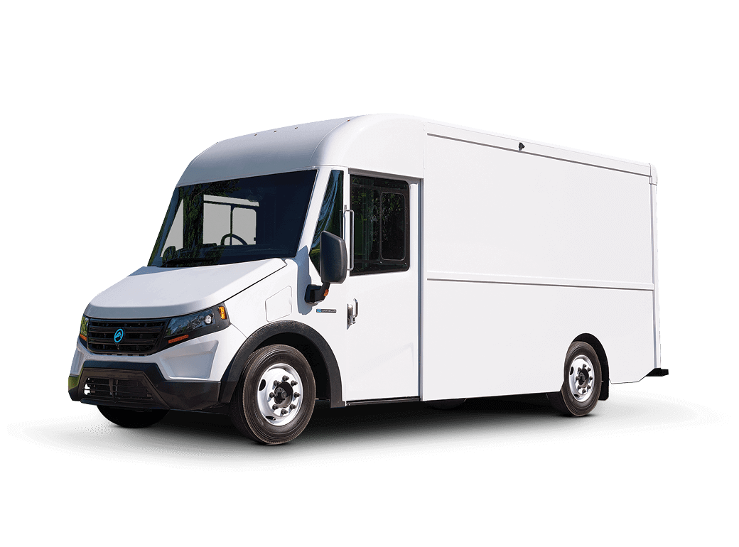 Blue Arc Class 4 Walk-In Van | Electric Delivery Van | Electric Step Van | Electric Walk-In Van