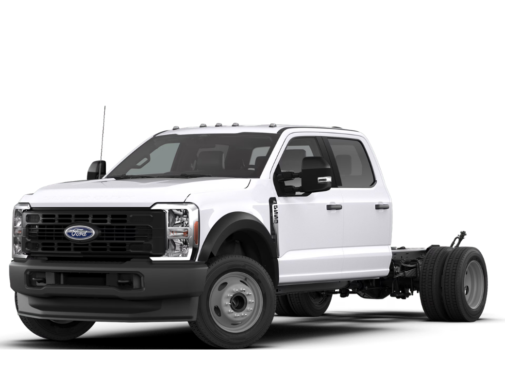 White 2026 Ford F-550 Crew Chassis Cab