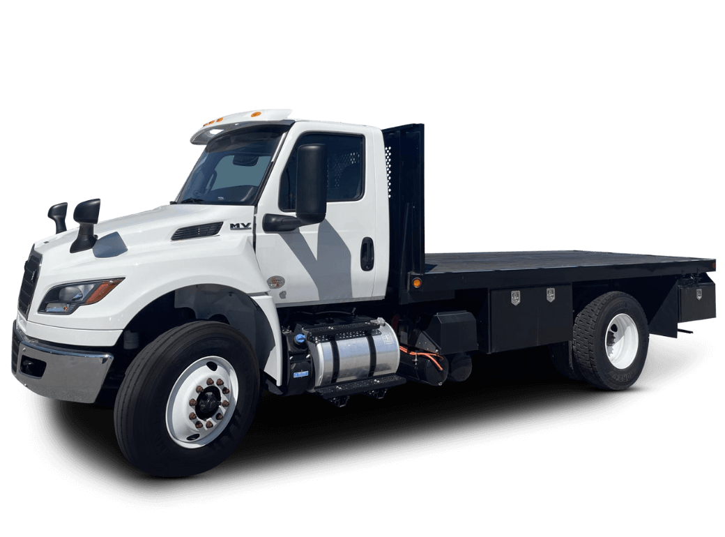 International truck with flatbed truck body | Flatbeds for Sale | Flatbed Trucks for Sale
