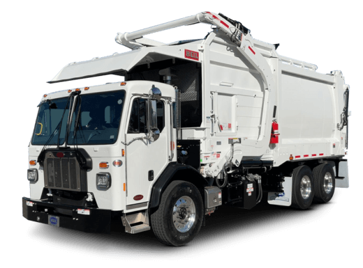 Peterbilt Model 520 Front Loader Refuse Truck