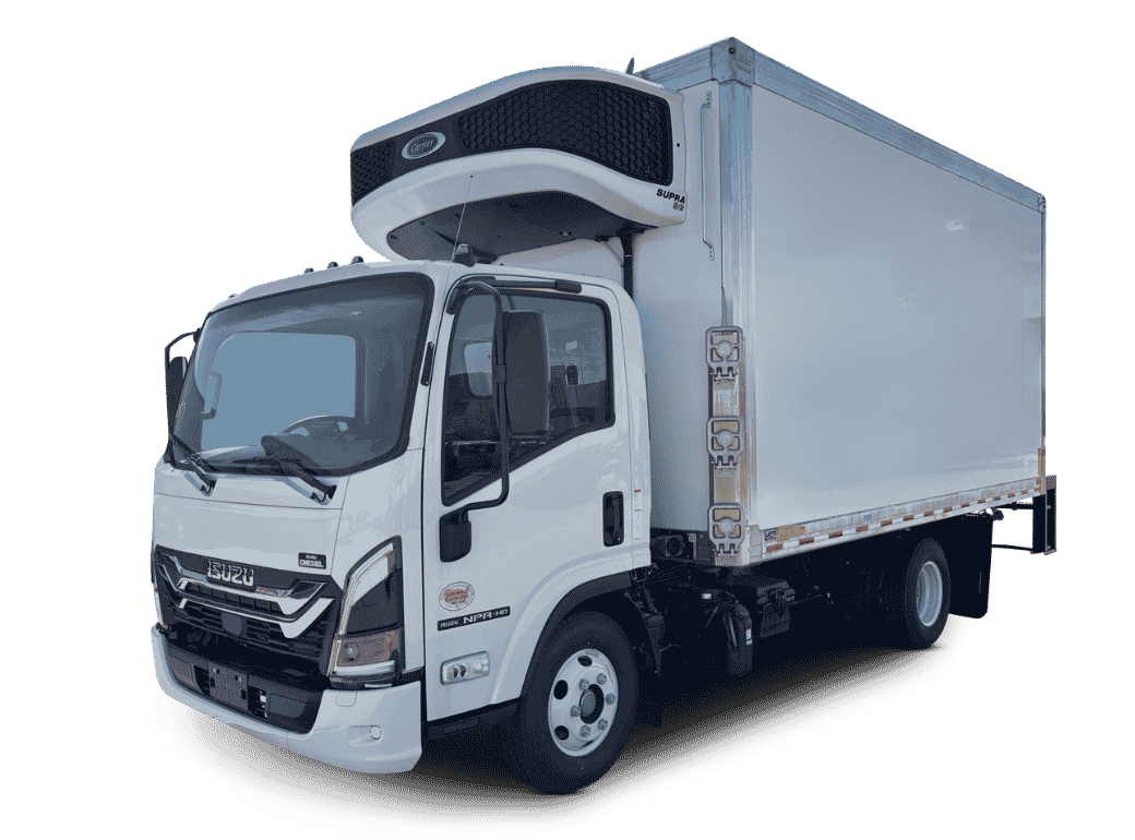 White International refrigerator truck | Reefer truck | reefer trucks for sale | Refrigerated Truck