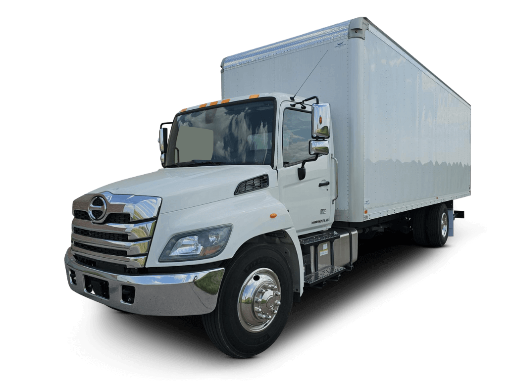 White Hino van body truck | Box truck  | Box truck sales | Box trucks for sale | Van Truck