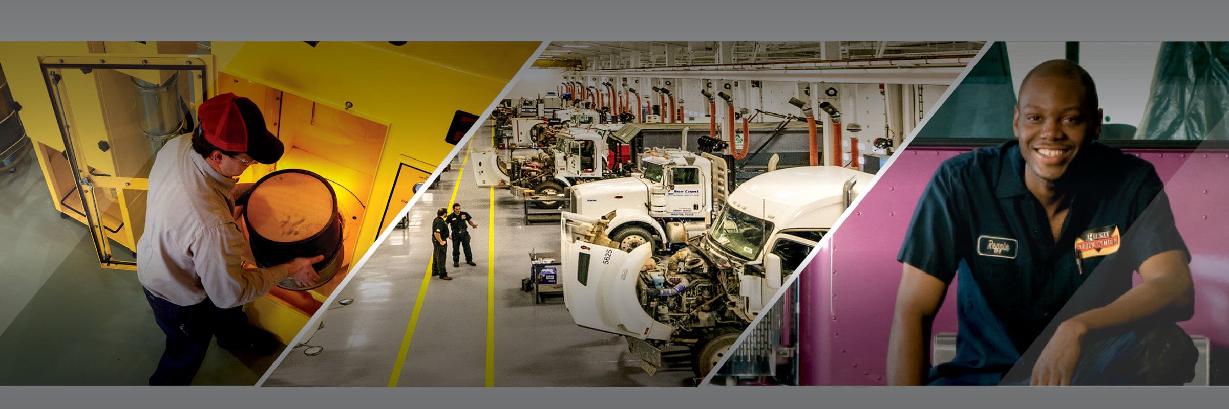 Rush Truck Centers Technicians and Service Bays