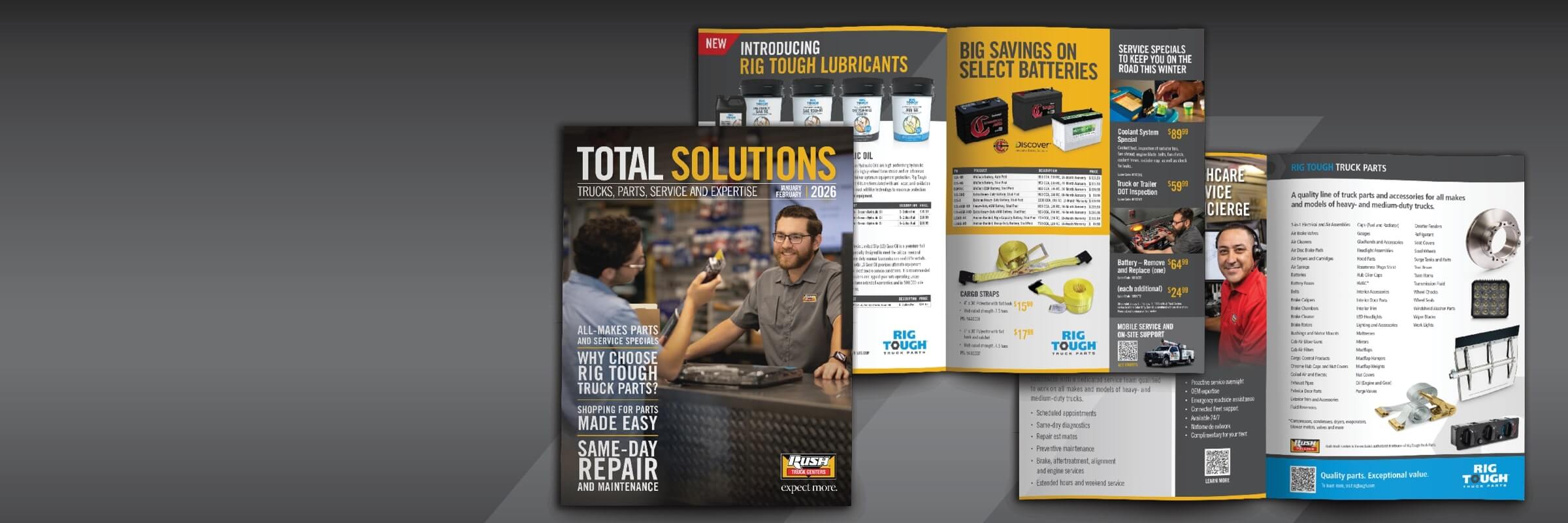 Total Solutions Magazine spreads